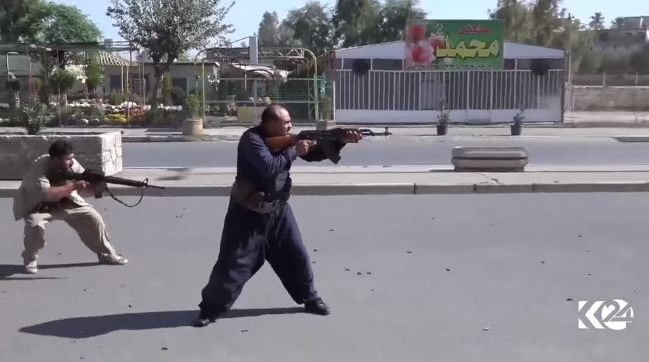 لقطات لكوردستان24 عن هجوم كركوك